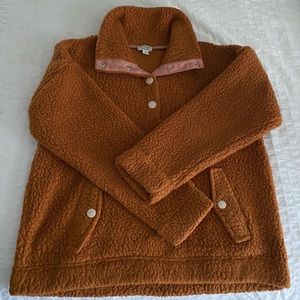 J. Crew Snap Pullover Fleece